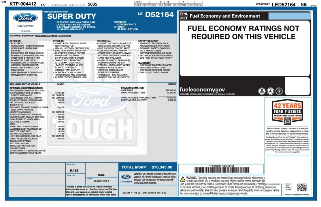 2020 Ford Super Duty 4th Gen - Image 4 of 31