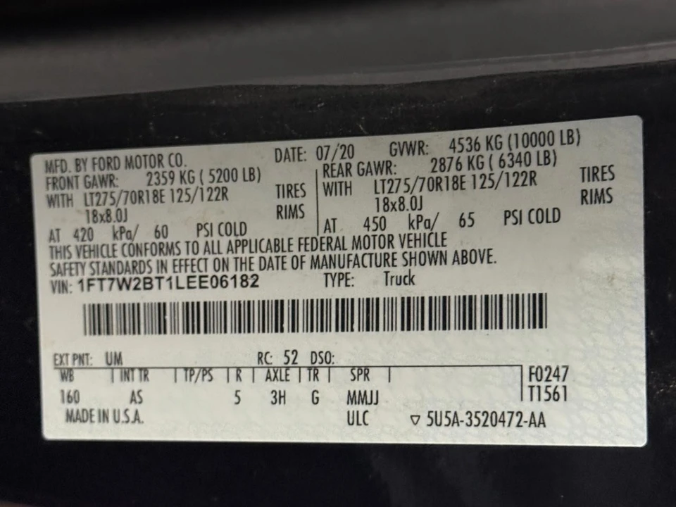 2020 Ford Super Duty 4th Gen - Image 7 of 9
