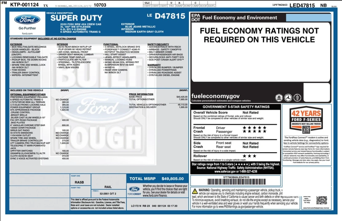 2020 Ford Super Duty 4th Gen - Image 4 of 12