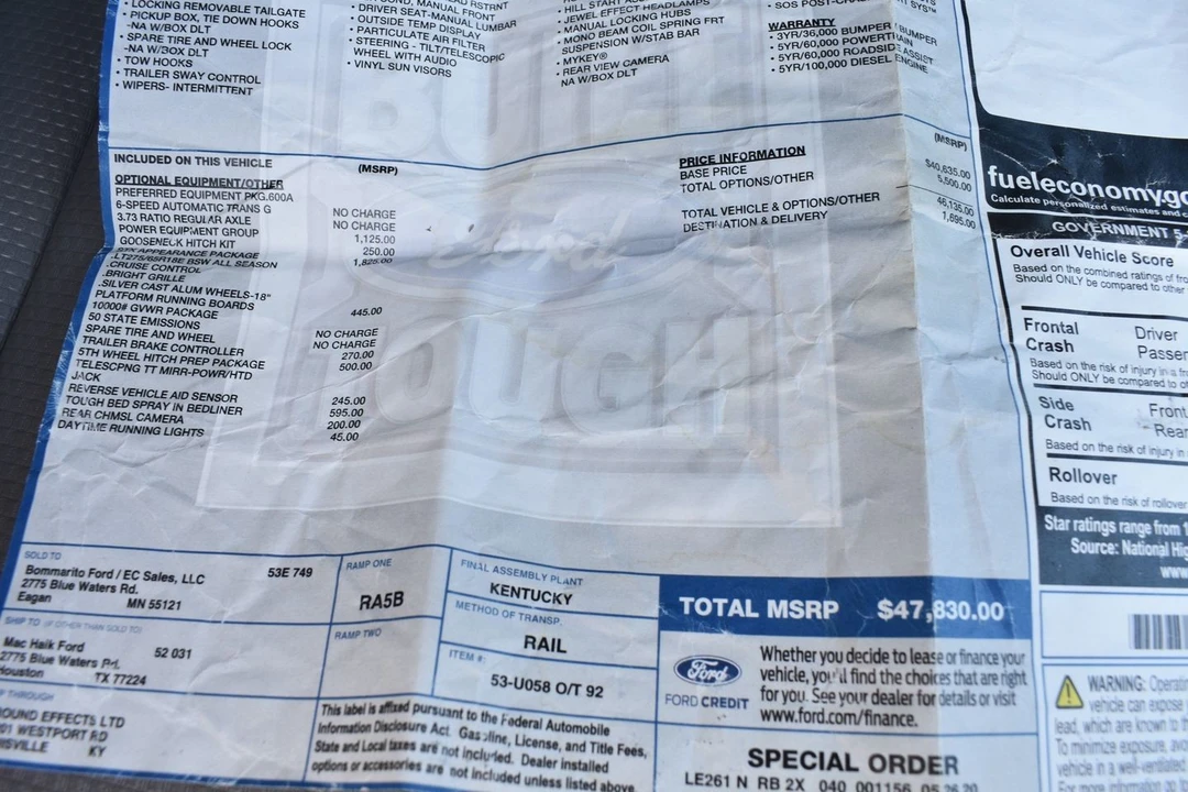 2020 Ford Super Duty 4th Gen - Image 15 of 19