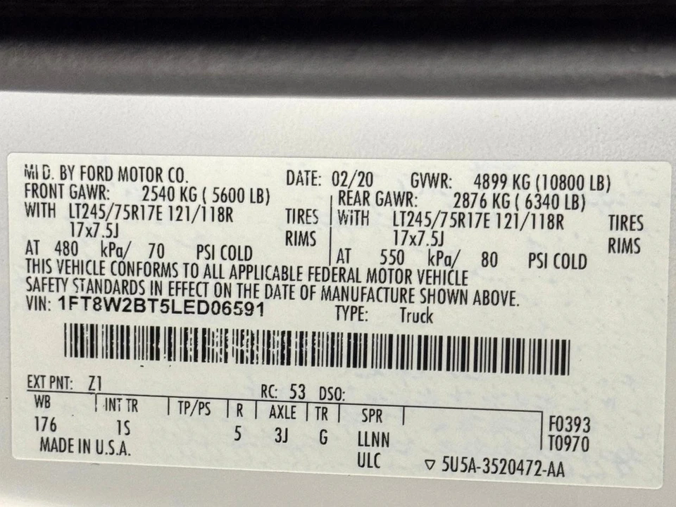 2020 Ford Super Duty 4th Gen - Image 10 of 16