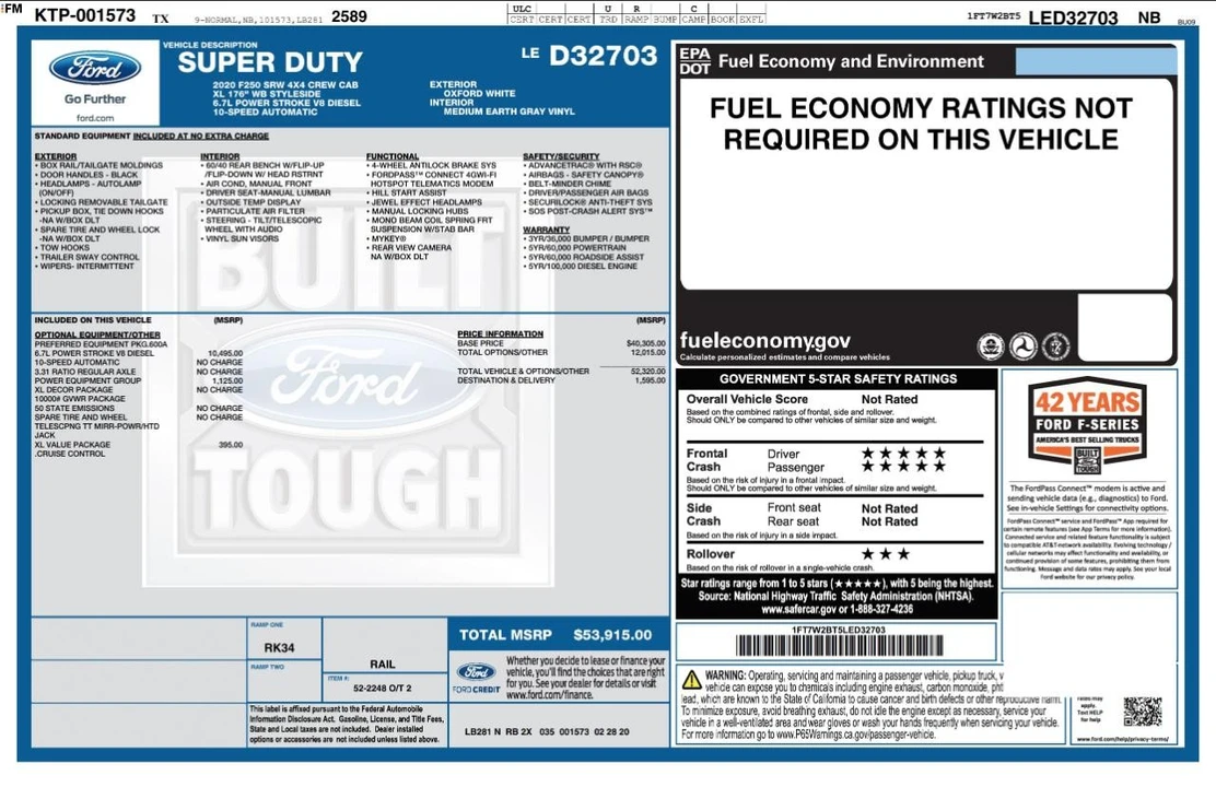 2020 Ford Super Duty 4th Gen - Image 4 of 31