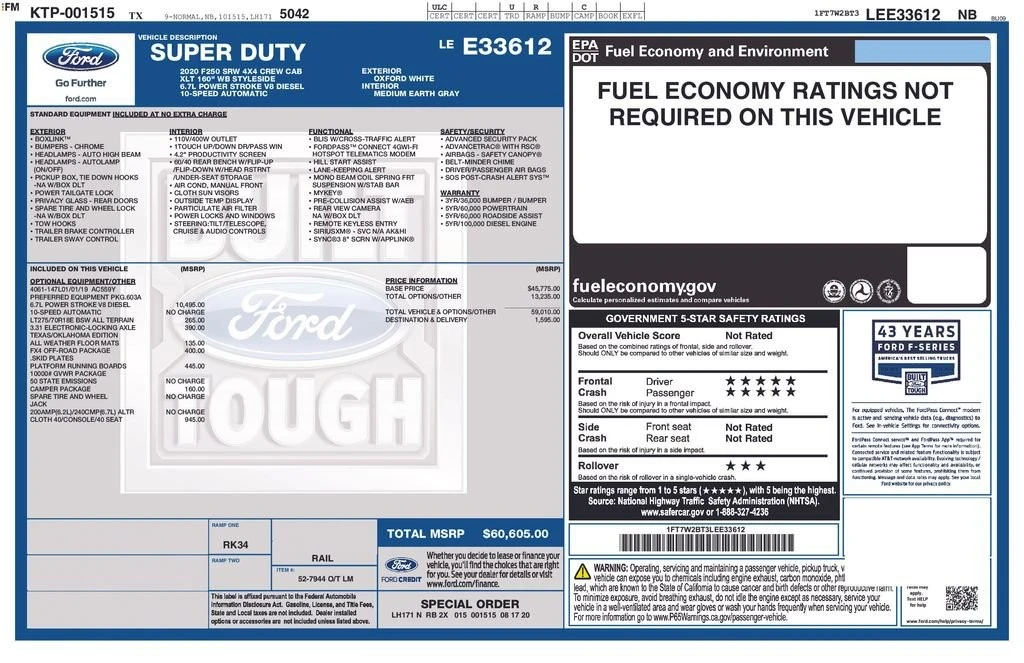 2020 Ford Super Duty 4th Gen - Image 12 of 12