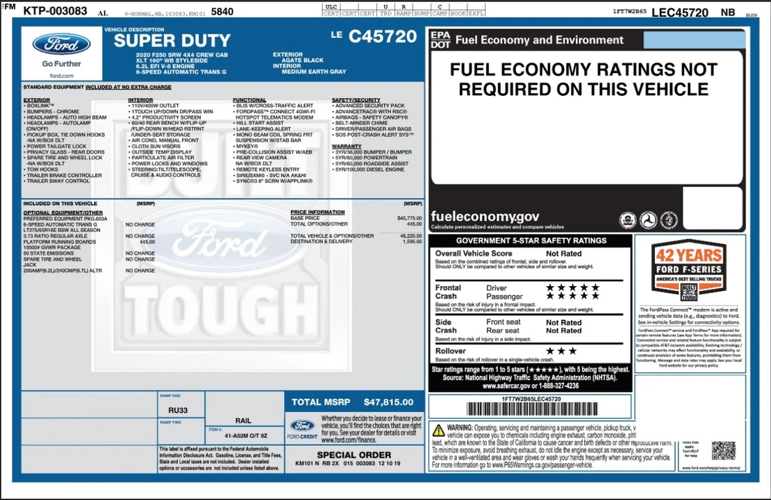 2020 Ford Super Duty 4th Gen - Image 5 of 31