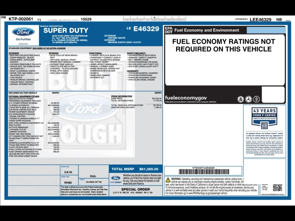 2020 Ford Super Duty 4th Gen - Image 4 of 12