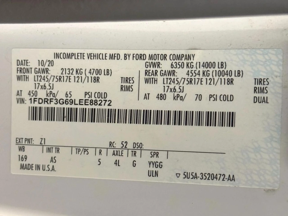 2020 Ford Super Duty 4th Gen - Image 13 of 15