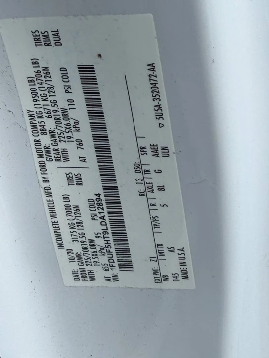 2020 Ford Super Duty 4th Gen - Image 21 of 23