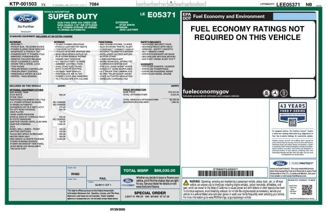 2020 Ford Super Duty 4th Gen - Image 3 of 12