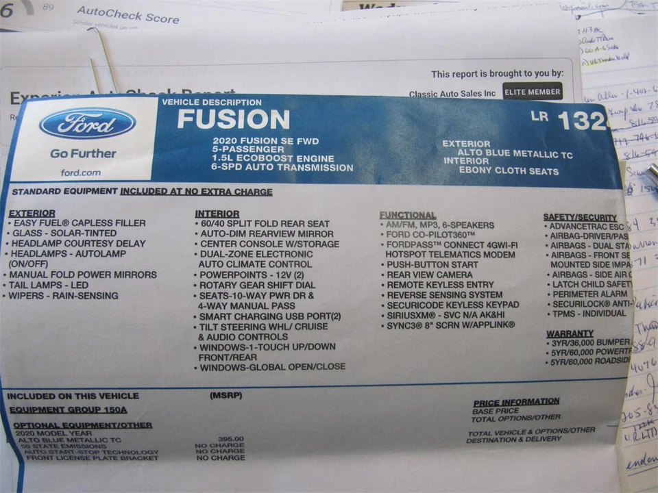 2020 Ford Fusion 2nd Gen - Image 23 of 25