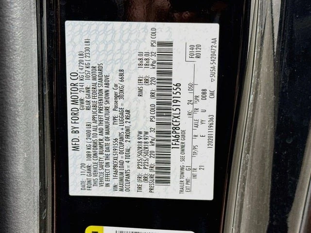 2020 Ford S550 Mustang GT - Image 19 of 19