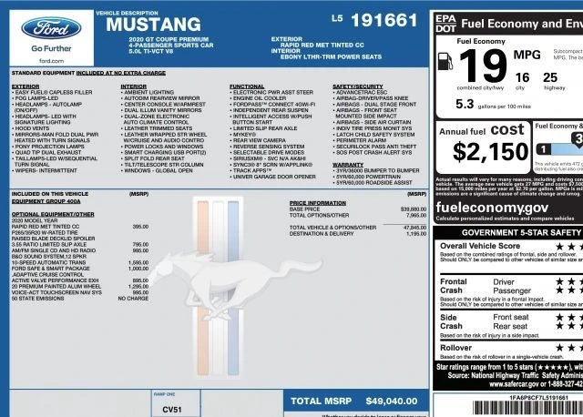 2020 Ford S550 Mustang - Image 19 of 21