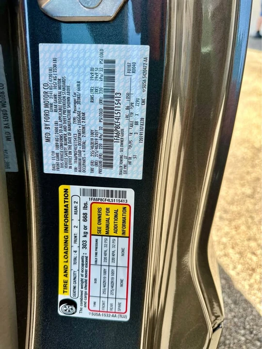 2020 Ford S550 Mustang - Image 17 of 17