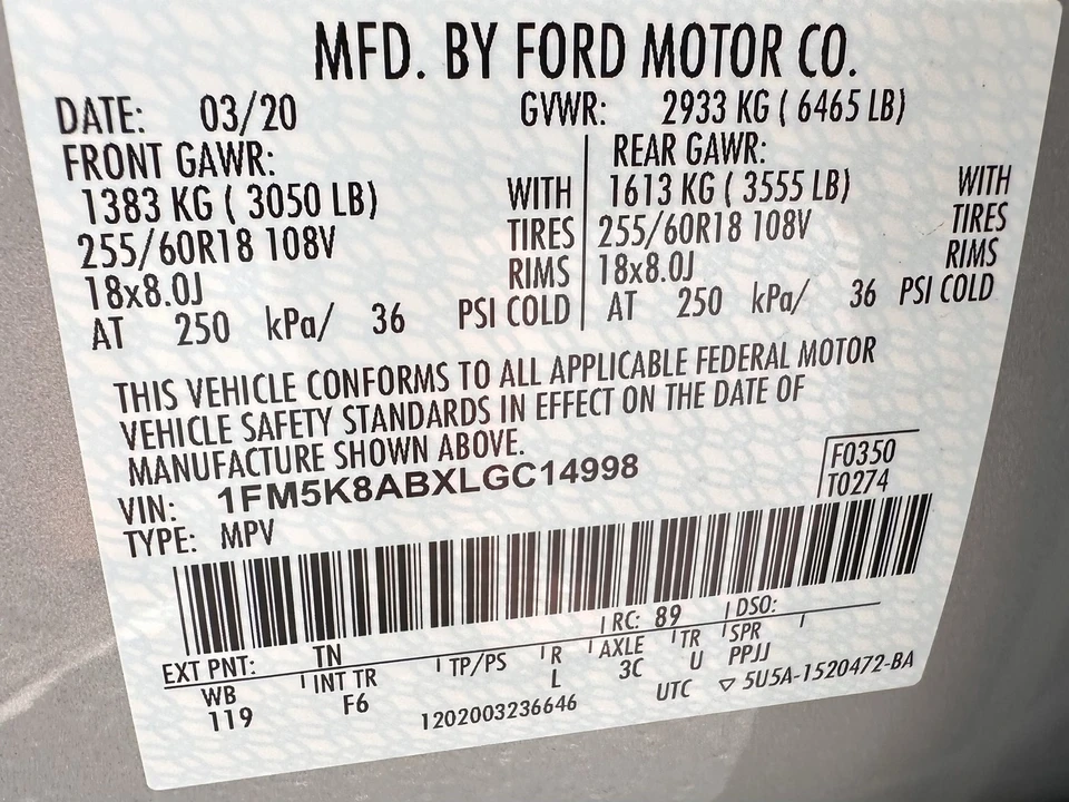2020 Ford Explorer 6th Gen - Image 27 of 27