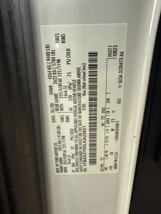 2020 Ford Transit - Image 8 of 21