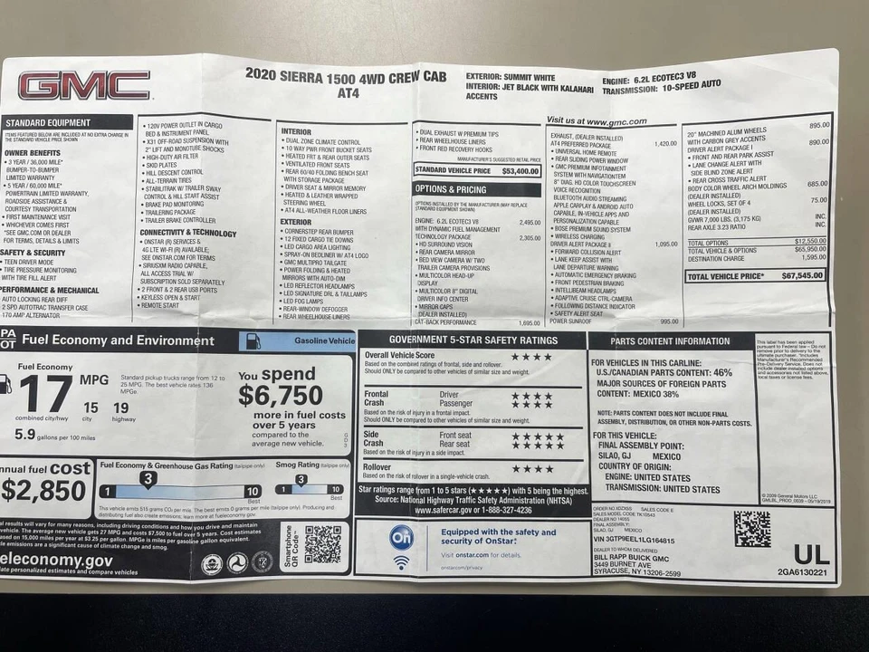 2020 GMC Sierra 5th Gen - Image 4 of 31