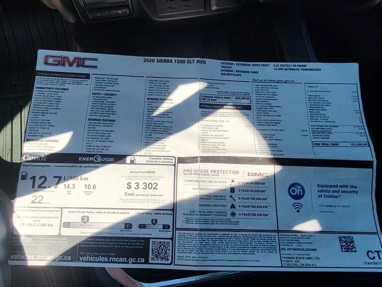 2020 GMC Sierra 5th Gen - Image 6 of 12