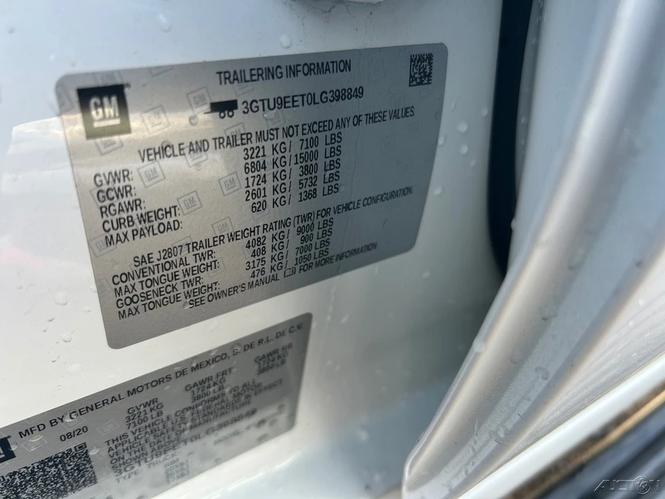 2020 GMC Sierra 5th Gen - Image 20 of 21