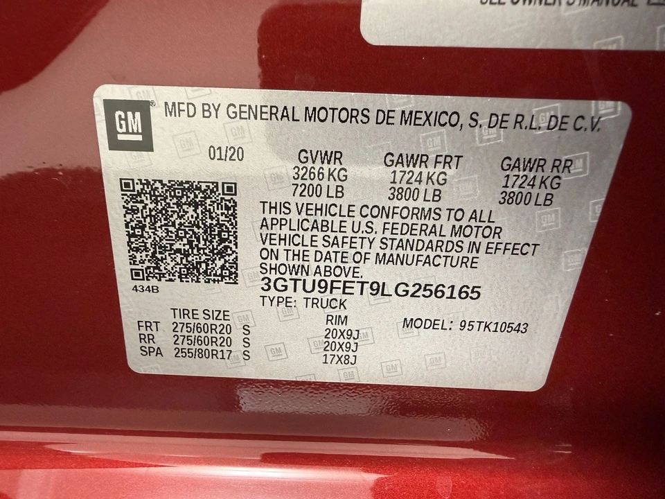 2020 GMC Sierra 5th Gen - Image 20 of 21