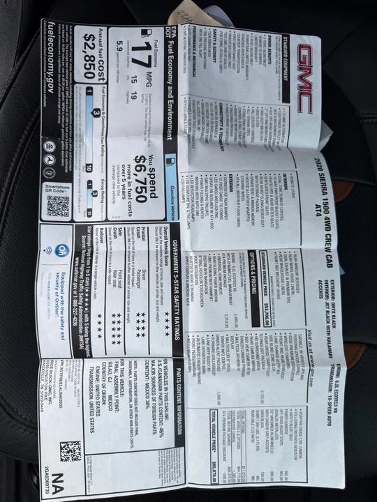 2020 GMC Sierra 5th Gen - Image 20 of 21