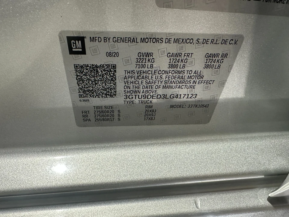 2020 GMC Sierra 4th Gen - Image 15 of 21