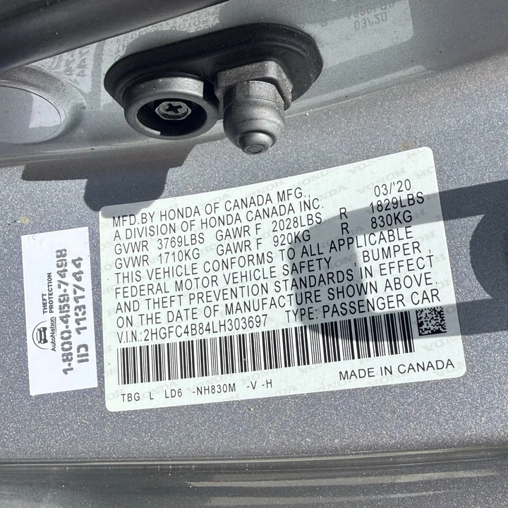 2020 Honda Civic 10th Gen - Image 21 of 21