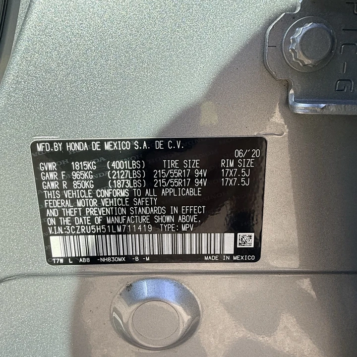 2020 Honda HR-V 2nd Gen - Image 27 of 28