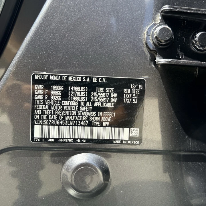 2020 Honda HR-V 2nd Gen - Image 20 of 20
