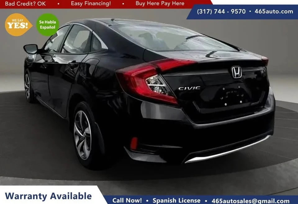 2020 Honda Civic 10th Gen - Image 4 of 7