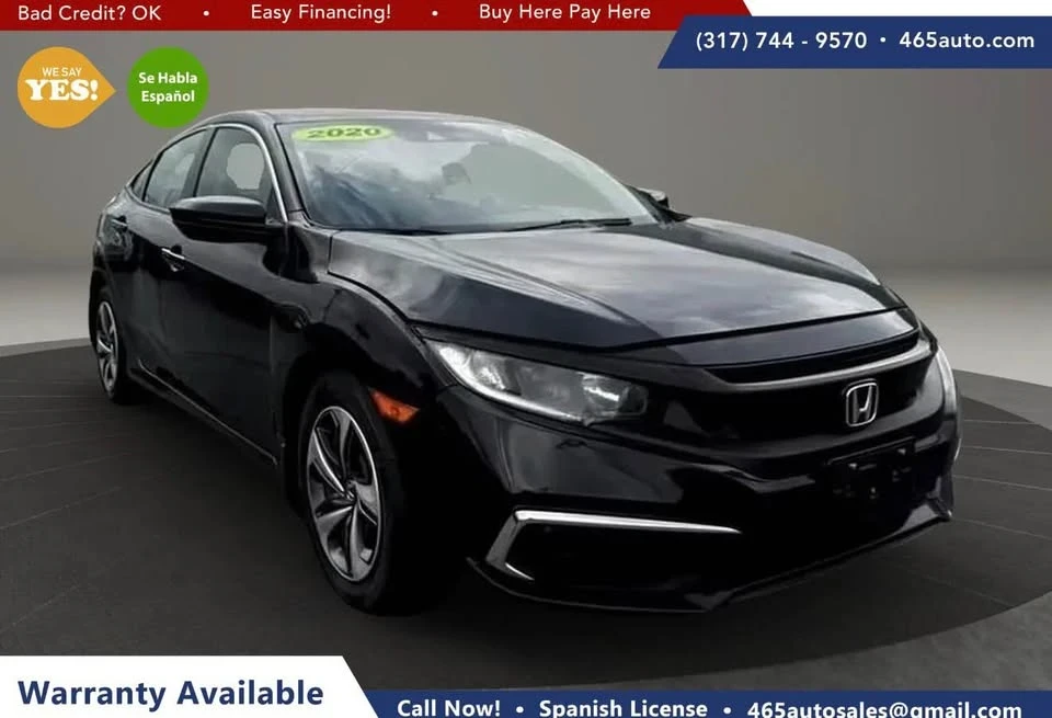 2020 Honda Civic 10th Gen - Image 2 of 7