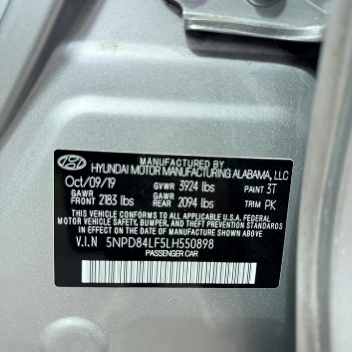 2020 Hyundai Elantra - Image 16 of 16