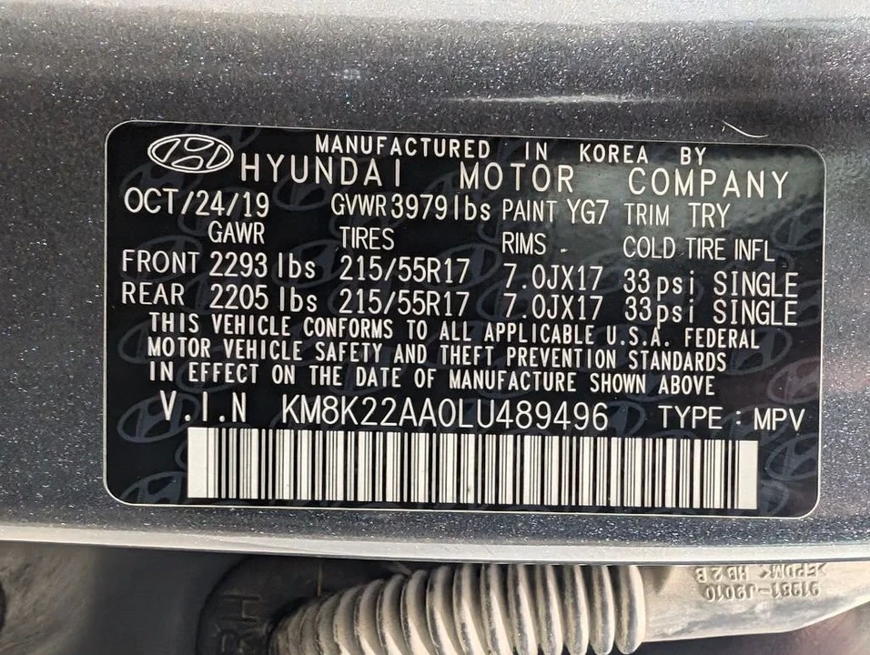 2020 Hyundai Kona - Image 9 of 10