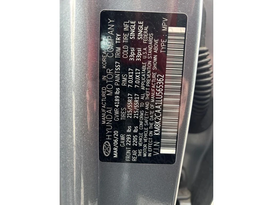2020 Hyundai Kona - Image 12 of 12