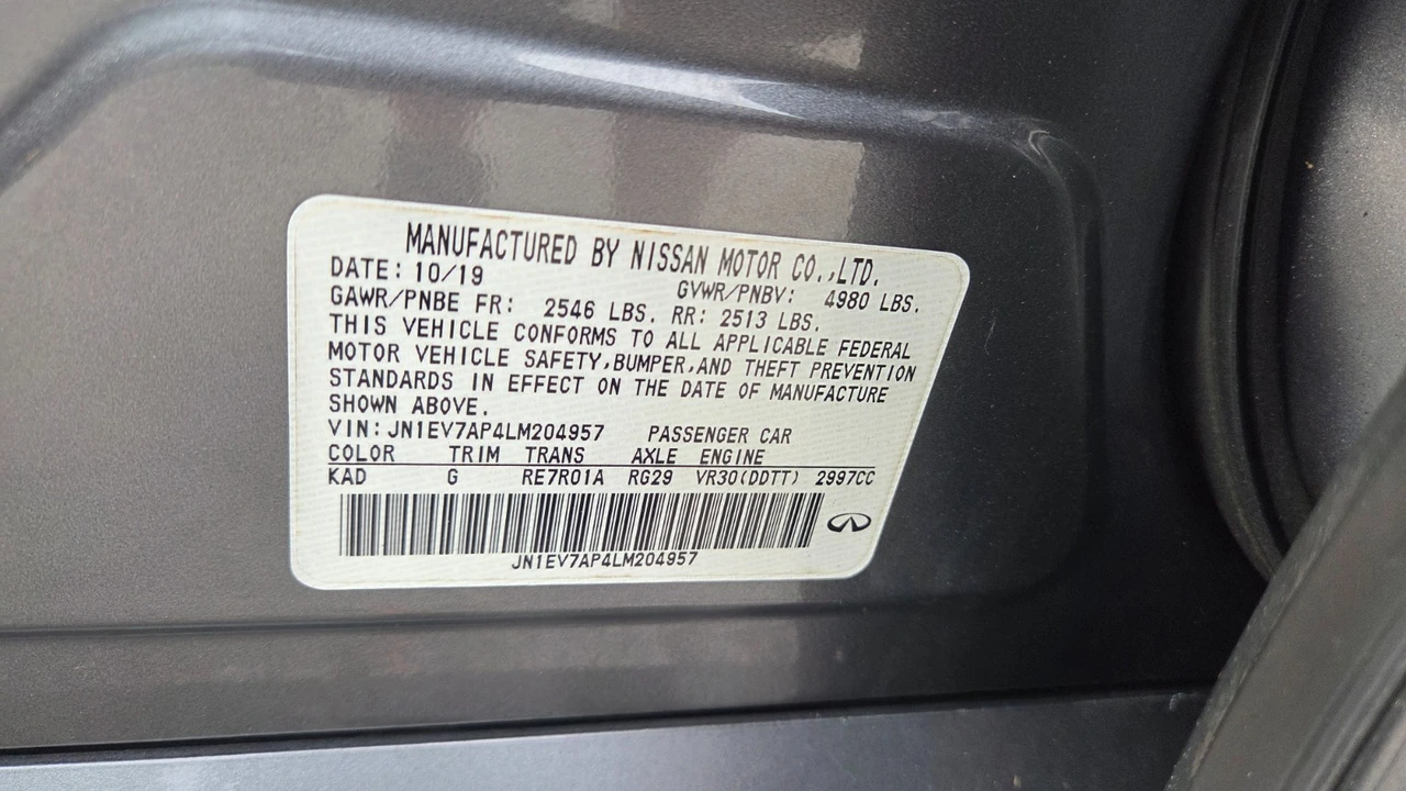 2020 Infiniti Q50 - Image 12 of 21