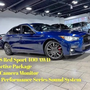 2020 Infiniti Q50 Red Sport 400 Sedan
