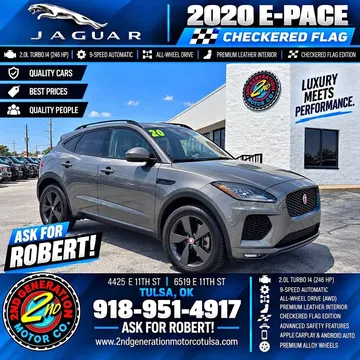 2020 Jaguar E-PACE P250 Checkered Flag Limited Edition Sport Utility 4D