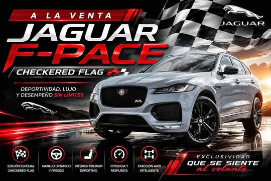 2020 Jaguar F-PACE 25t Checkered Flag Limited Edition