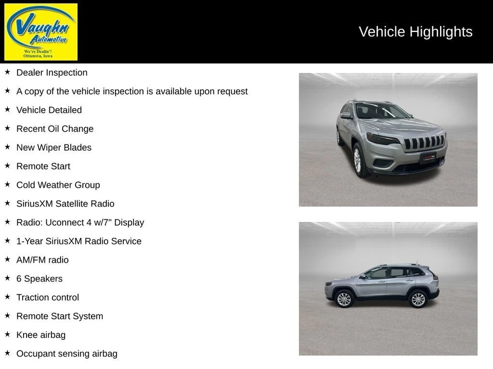 2020 Jeep KL Cherokee - Image 2 of 12