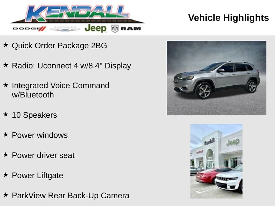 2020 Jeep KL Cherokee - Image 2 of 12