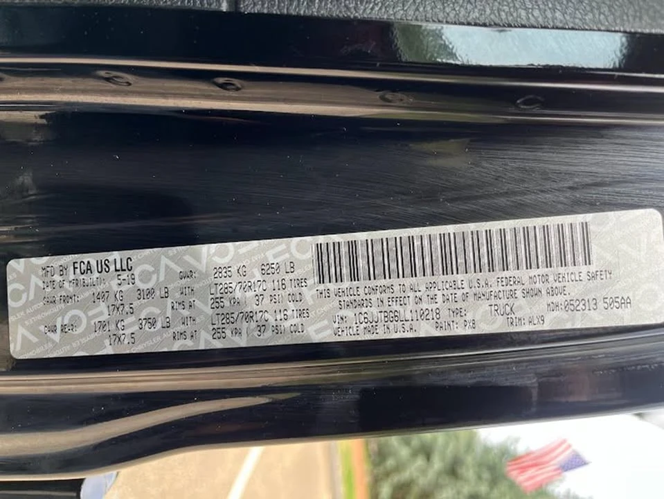 2020 Jeep JT Gladiator - Image 5 of 20