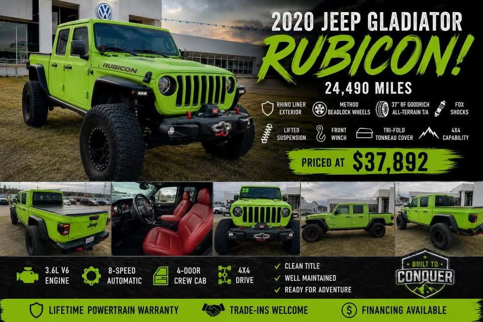 2020 Jeep JT Gladiator - Image 11 of 11