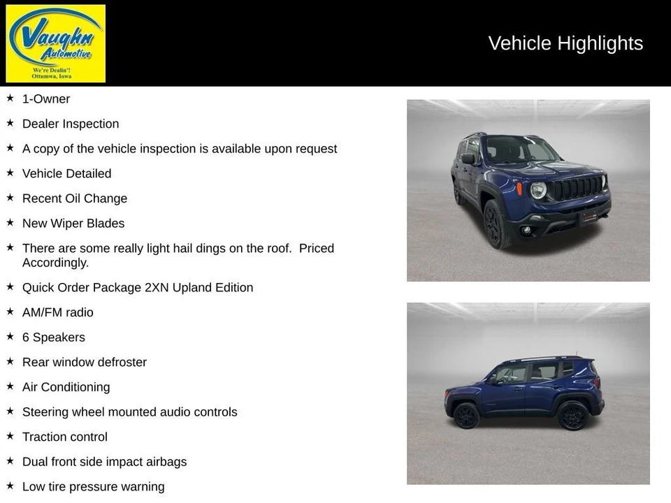 2020 Jeep Renegade - Image 2 of 12