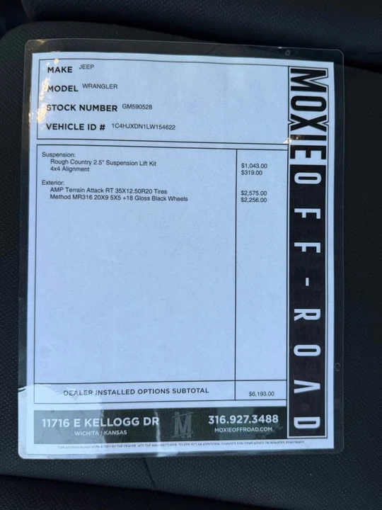 2020 Jeep JL Wrangler - Image 19 of 19