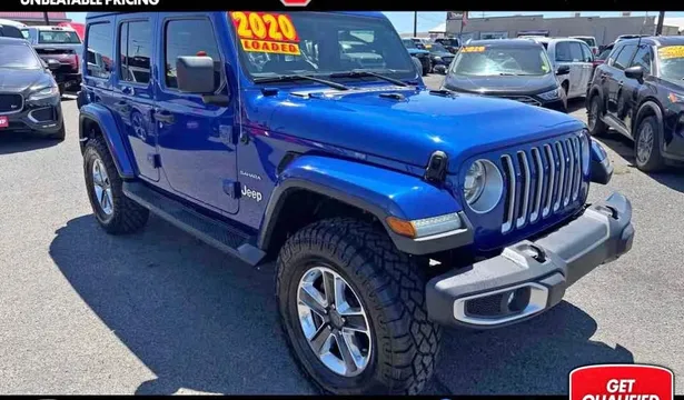2020 Jeep Wrangler Unlimited Sahara Sport Utility 4D