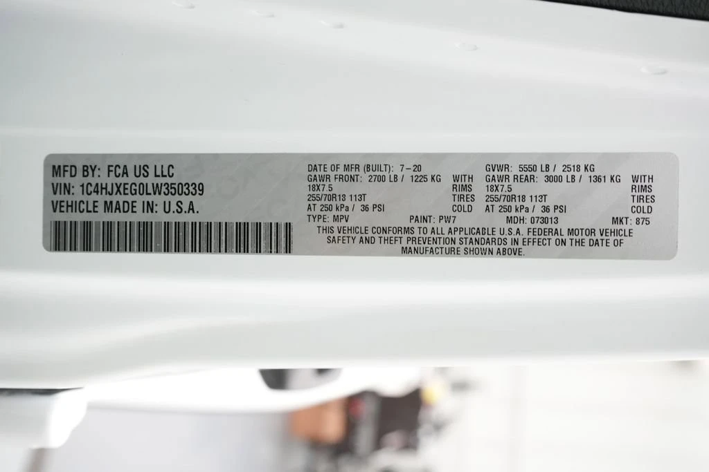 2020 Jeep JL Wrangler - Image 30 of 30