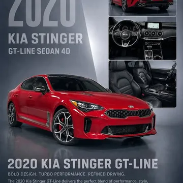 2020 Kia Stinger GT-Line Sedan 4D