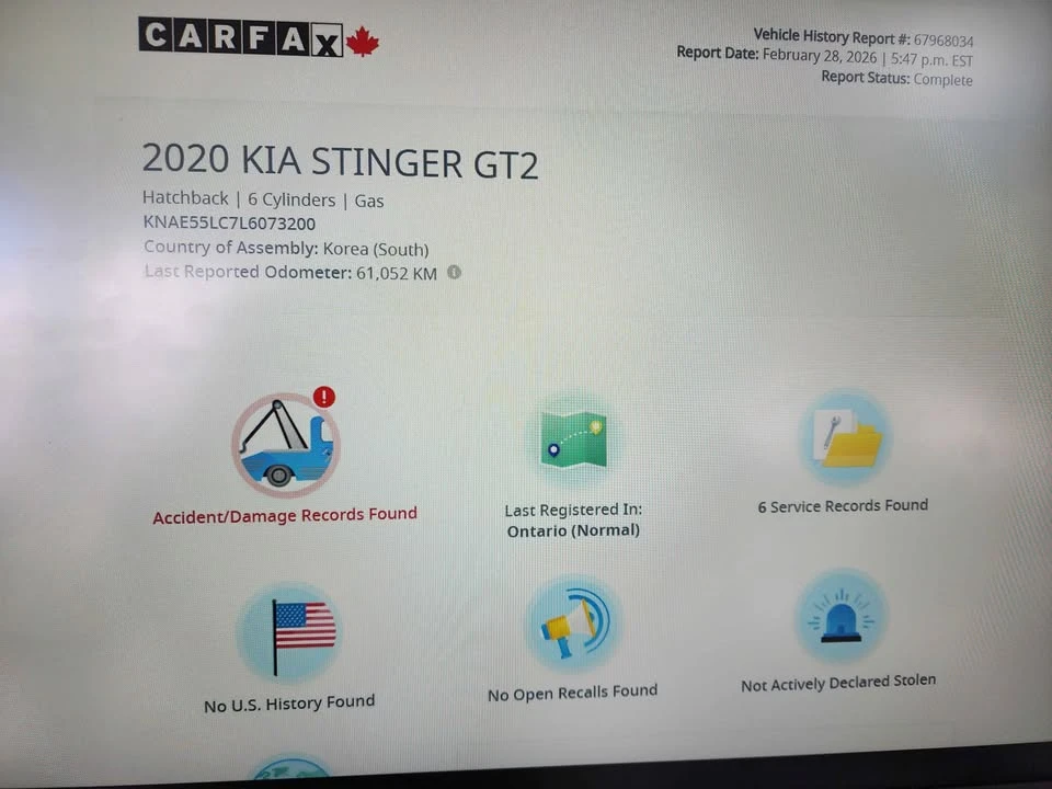 2020 Kia Stinger GT - Image 19 of 20