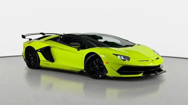 2020 Lamborghini Aventador SVJ
