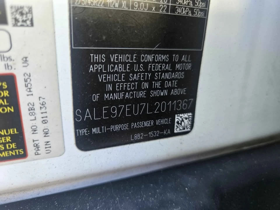 2020 Land Rover Defender L663 - Image 6 of 17