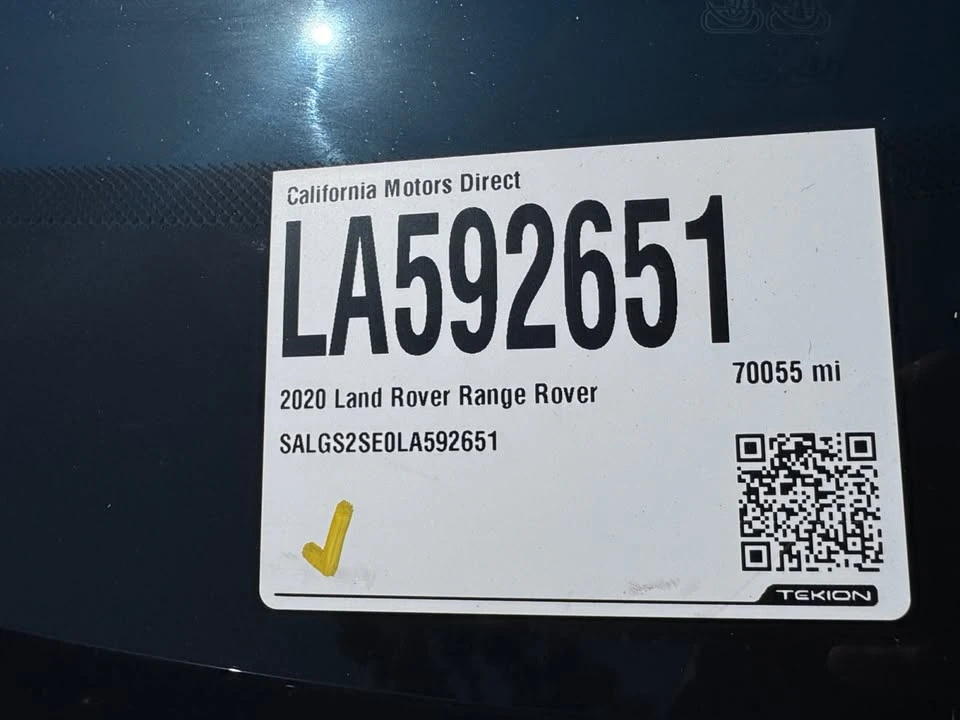 2020 Land Rover Range Rover L405 - Image 17 of 20