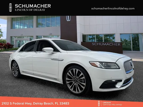 2020 Lincoln Continental Standard